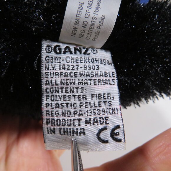 Boston Terrier Dog Puppy with "sparkly" fur WEBKINZ GANZ --NO CODE-- - Picture 8 of 11